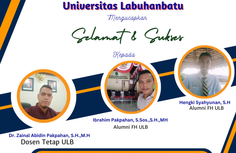 Dosen & Alumni FH ULB Raih Penghargaan Dari Ketua PA Rantauprapat
