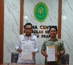 Perpanjangan MoU dan MoA antara Universitas Labuhanbatu Dengan Pengadilan Negeri Rantauprapat 2025