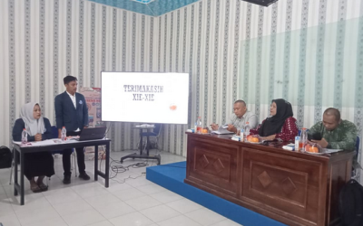 2 (dua) orang Mahasiswa Fakultas Hukum ULB Laksanakan Seminar Proposal Tahun 2026