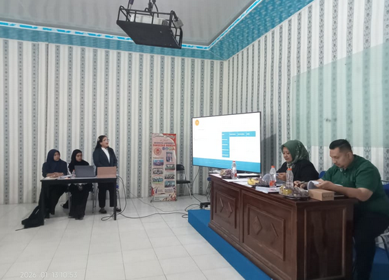 Sebanyak 3 (tiga) Mahasiswa Fakultas Hukum ULB Laksanakan Seminar Proposal Tahun 2026