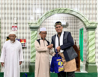 Dosen Fakultas Hukum ULB Mengisi Tausiyah Pada Safari Ramadhan ULB di Masjid Baiturahman, Pangkatan 2026