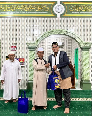 Dosen Fakultas Hukum ULB Mengisi Tausiyah Pada Safari Ramadhan ULB di Masjid Baiturahman, Pangkatan 2026