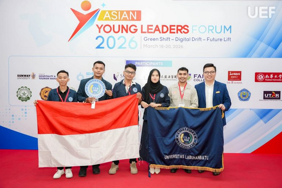 Mahasiswa Universitas Labuhanbatu Berpartisipasi dalam Young Leader Forum 2026 di Vietnam