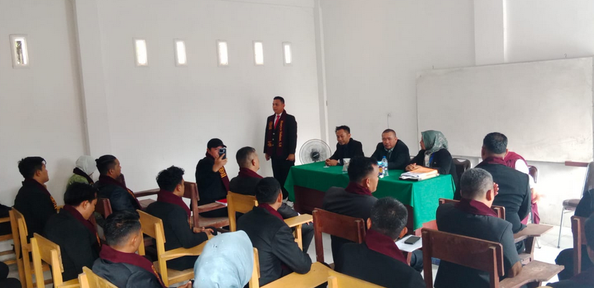 Sebanyak 63 Mahasiswa/i Fakultas Hukum Universitas Labuhanbatu Mengikuti Sidang Mejau Hijau Tahun 2026