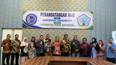 Dekan Fakultas Hukum ULB Menghadiri Acara Penandatanganan MoU Antara ULB Dengan Universitas Graha Nusantara Tahun 2026