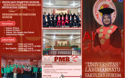 Penerimaan Mahasiswa Baru (PMB) Fakultas Hukum Universitas Labuhanbatu T.A 2026/2027