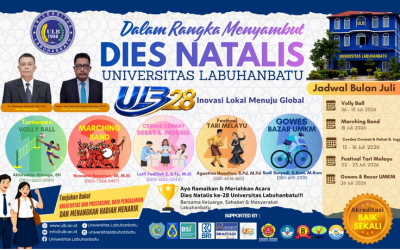 Universitas Labuhanbatu Gelar Even Olahraga, Seni dan Akademik Jelang Dies Natalis ke-28 Tahun 2026