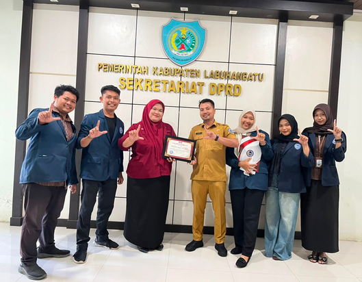 Penjemputan Mahasiswa Magang Fakultas Hukum ULB di Kantor DPRD Labuhanbatu Tahun 2026