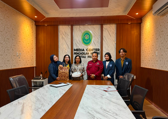 Penjemputan Mahasiswa Magang Fakultas Hukum di Pengadilan Negeri Rantauprapat Tahun 2026