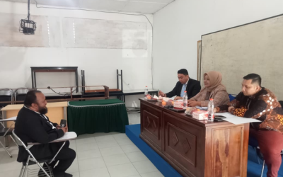 Fakultas Hukum ULB Laksanakan Ujian Komprehensif terhadap 10 (orang) Mahasiswa Fakultas Hukum ULB Tahun 2026