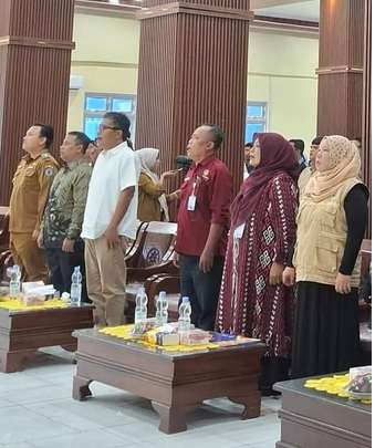Dekan Fakultas Hukum Universitas Labuhanbatu Menghadiri Acara Pelepasan 932 Mahasiswa/i KKN Tahun 2026 ke 32 Desa di 4 Kabupaten