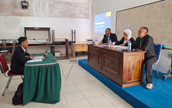 Sebanyak 2 (Dua) Mahasiswa/i Fakultas Hukum ULB Mengikuti Sidang Mejau Hijau Skripsi Tahun 2026