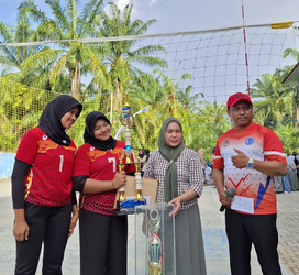 Sukses Digelar Turnamen Volley Ball Tingkat SLTA Rektor Cup-4 Universitas Labuhanbatu, Dalam Menyambut Dies Natalis ULB Ke-28 Tahun 2026.